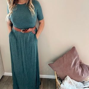 Jade green Anthropologie dress